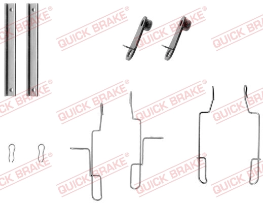 Accessory Kit, disc brake pad